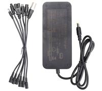 42V 2A Cargador Patinete Electrico Compatible con Xiaomi M365/Pro2/1S, Segway Ninebot G30/G30LP/ES1/ES2, con 6 Conectores, Scooter Eléctrico Universal Adaptador de Cargador