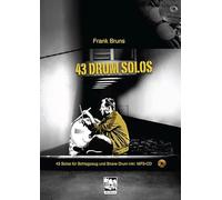 43 Drum Solos: 43 Solos für Schlagzeug und Snare Drum inkl. MP3-CD
