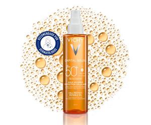 ¡43% DTO! Capital Soleil Aceite Invisible Protector Solar SPF 50+ 200 ml