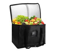 43 x 30 x 31 cm Bolsa termica Porta Alimentos, Bolsa Nevera Porta Alimentos, Bolsa isotermica, Bolsa isotermica Porta Alimentos, Porta Alimentos Termico para Acampar, Hacer barbacoas