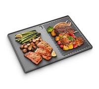 43 x 32 cm, plancha de hierro fundido para parrilla Enders Boston 4 y 6, parrilla para Landmann Triton 13190 3 y 4 quemadores, Enders Monroe Pro 4 SIK Turbo, Enders Boston Pro 4 SIKR, plancha para