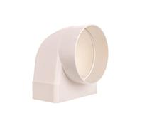 430 vents group 5906046102676 - Codo de conexión con conector interior (100 mm), color blanco