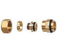 4300 34G18 Racor coplanar CAUCHO 3/4"x18 con conexión intercambiable FAR