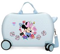 4311011 MALETA INF.ABS 4R.(2 MULTI.) 45CM. MINNIE FLOWERS AZ