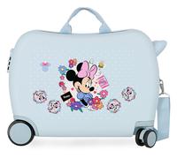 4319811 MALETA INF.ABS 4R.(2 MULTI.) 50CM. MINNIE FLOWERS AZ
