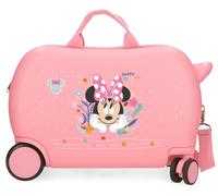 4321011 MALETA INF.ABS 4R.(2 MULTI.) 45CM. MINNIE HAPPY TO B