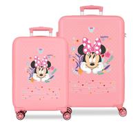 4321411 SET/2 TROLLEY ABS 55-65CM. 4R. MINNIE HAPPY TO BE ME