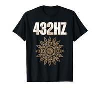 432HZ Frecuencia Música Curación Natural Tuning Espiritualidad Camiseta