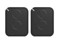 433.92Mhz Garage Door Remote Control Compatible For Rolling Code ON2 ON4 ON2E ON4E FLO2R-S FLO4R-S para Puertas Garaje Corredera Enrollables Telescóp(2pcs-2button)