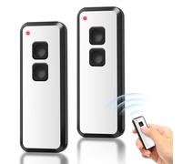 433,92MHz Mando Garaje Universal,2 unidades de mando a distancia para NOVOFERM NOVOTRON 502 MAX43-2,MINI-NOVOTRON 522,MINI-NOVOTRON 522 Design,2 Canales Clonador Mando Garaje Inalámbrico