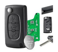 433 MHz Flip para Citroen Dispatch Llavero para Peugeot Expert Partner VAN Key Citroen Dispatch Berling Key Fob ASK ID46 Chip VA2 Blade CE0536