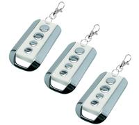 433 MHz - Mando a distancia para puerta de garaje (4 canales), compatible con Avidsen 104257, 114253, 104250, 104251, 104350, 654100, 654300 (3pcs)