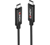 LINDY Cable USB 3.2 Gen2 tipo C activo 3m - Datos 10Gbps - Audio/vídeo - PD 100W