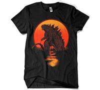 4338-Camiseta Premium, Kaiju on Sunset (DDjvigo)