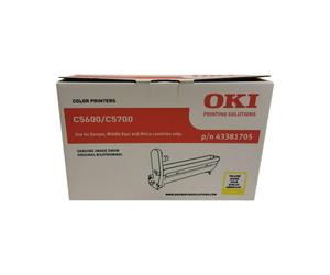 43381705 OKI C5600 TAMBOR AMARILLO