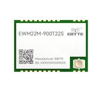 433M 470M 868M 915M Lora Wireless UART Módulo de puerto serie EWM22M Series compatible con E22 Series 22dbm de larga distancia y baja potencia Watchdog AT Command Deep Sleep (900M 22dbm)
