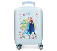 4341311 TROLLEY ABS 50 CM. 4R. FROZEN FOREVER AZUL CLARO