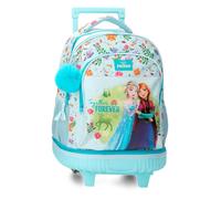 Joumma Disney Frozen Forever Mochila Compact 2 Ruedas Azul Claro 32x45x21 cm Poliéster