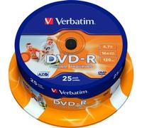 Verbatim 43538 DVD en blanco 4,7 GB DVD-R 25 pieza(s) ( 43538 )