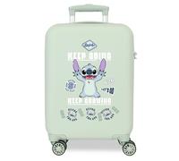 4361311 TROLLEY ABS 50 CM. 4R. STITCH KEEP GOING MENTA