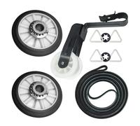 4392065 Kit de reparación de secadora con kit de rodillo de tambor 349241T, polea tensora 691366 341241 correa compatible con secadoras Whirlpool Kenmore Maytag Amana sustituye a AP3131942 AP6010582