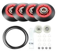 4392067 Piezas De Repuesto Del Kit De Reparación De Secadora, Compatibles Con Whirlpool, Con Polea Tensora 279640, Correa De Tambor 661570V, Rodillos De Tambor 8536974/W10314173