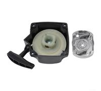 43CC para 47CC 49CC Arrancador de arranque de retroceso para desbrozadora Whipper, hecho de aluminio y plástico, evita fracturas/roturas, incluye arrancador de tracción y placa de trinquete