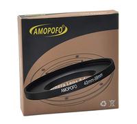 43mm-58mm Step-Up Anillos filtros,Compatible con todas las lentes de cámara de 43mm yaccesorios de 58mm UV,ND,CPL Accesorios para filtros
