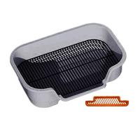 43x30x13cm Perros, Gatos Y Cachorros De Calidad Ideal para Vivir En Apartamentos, Uso Doméstico, Clínicas Veterinarias Cuenta con Una Rejilla Anticorrosión Que Mantiene Las Patas Secas Pisos S