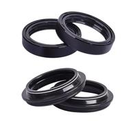 43x54x11 Sello de Aceite del Amortiguador de Horquilla de Motocicleta y Labio de Cubierta Antipolvo for Sprint GT1050 1200 Trophy THRUXTON 1200R(2pcs Seal 2pcs Cover)