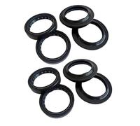 43x55x11 43 * 55 * 11 Horquilla De Choque Frontal Eje De Amortiguador Sello De Aceite Cubierta Antipolvo for GSF1250 GSF1200 Bandit GSF 1200 1250 S 2005-2011(4pc Seal 4pc Cover)