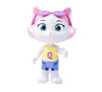 44 Gatos 7600180133 - Milady con función, Figura articulada Pilou 15 cm con música, 2 Canciones y Efectos de luz en Sus Ojos (Smoby 180134)