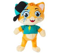 44 Gatos - Peluche Musical de Lampo con Música de la Serie de TV, para Niños de Todas las Edades, 20 cm