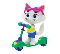 44 Gatos Smoby Figura articulada de Milady con Patinete- 8 cm