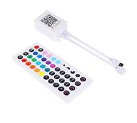 44 Key IR Controller 44 Touches + Receptor Ideal para 5050 y 3528 Tiras de Luces LED Controlador IR 12.0 Volts