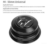 44 mm a auriculares de horquilla cónica, doble rodamiento CNC aleación de aluminio adaptador de auriculares con sello de goma para tubo de cabeza de 44 mm (D)