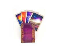 44 piezas TX134 - Cartas del Tarot Thoth de Aleister Crowley, guía mística, adivinación, entretenimiento, tablero