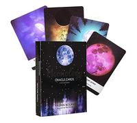 44 Uds Moonology Oracle Card, inglés, misteriosa Lectura de Cartas del Tarot del Futuro, Juegos de Mesa, Trabajo, Vida, adivinación del Amor