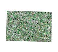 44 X 29 Cm Material Eléctrico Scratchplate Guitarra Pickguard Protable Útil Práctico(Green B)