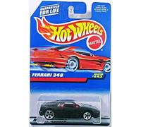 #443 Ferrari 348 5-hole Wheels Red card Collectible Collector Car Mattel Hot Wheels 1:64 Scale