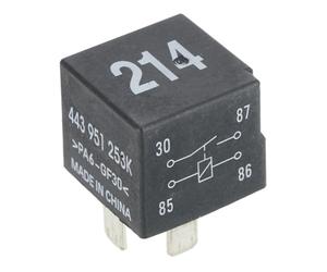 443951253K #214 12VDC 40A 1 forma A 4 pines relé automotriz multifunción compatible con 4692139AA 141951253B 0025420619 321919505 4H0951253A 171919505 5 A