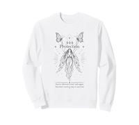444 Numerología de afirmación del número de ángel de protección Sudadera