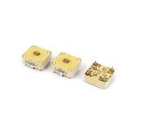 444HF Model Dual 20pF Capacitancia Medium Variodence Condensador variable ajustable 3 piezas (444HF Modell Dual 20pF Kapazitt Medium Variodence Einstellbarer variabler Kondensator 3St Condensador diy