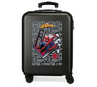 4451721 TROLLEY ABS 55CM. SPIDERMAN GREAT POWER NEGRO