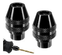 4486 Mini Portabrocas Taladro, 2 unids Accesorios Punta para SDS Herramientas 1/32 bis 1/8 Adaptador Broca Herramientas