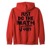 4489 Square Root of 4489 Do The Math 6 7 Funny Math Teacher Sudadera con Capucha