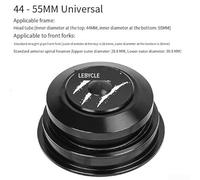 44mm a auriculares de horquilla cónica, adaptador de auriculares de aleación de aluminio CNC de doble rodamiento con sello de goma para tubo de cabeza de 44 mm (C)