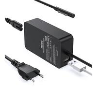 44W Cargador Surface, 15V 2.58A Cargador Adaptador para Microsoft Surface Pro 6 5 4 3, Surface Laptop 2/1, Surface Book 2/1, Surface Go 3/2/1, Modelo 1800 1796 1736 1735 1625