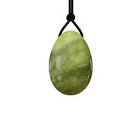 45 * 30 mm Yoni huevo rosa cuarzo huevo de jade huevo perforado amatista para mujeres Kegel ejercicio natural de cristal huevo huevos, piedra verde