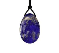 45 * 30 mm Yoni huevo rosa cuarzo huevo de jade huevo perforado amatista para mujeres Kegel ejercicio natural de cristal huevo huevos, lapislázuli